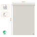 Nobo flipchartpapier standaard, ft 65 x 95 cm, blanco/geruit, rol van 50 vel
