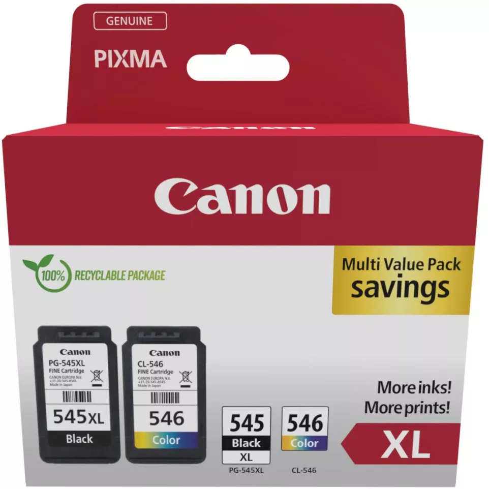Canon photo value pack 1 x PG-545XL +...