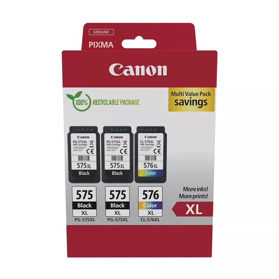 Canon inktcartridge 2 x PG-575XL + 1...