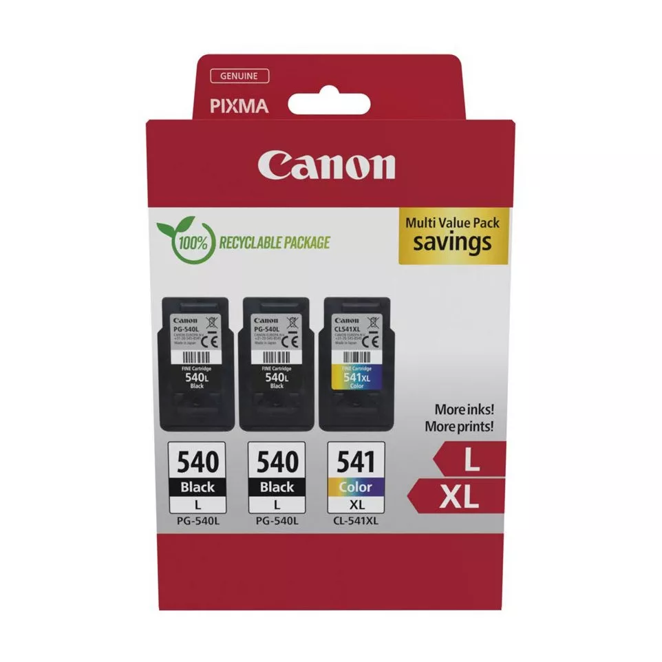 Canon inktcartridge 2 x PG-540L + 1 x...