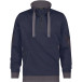DASSY Stellar Half Zip Sweatshirt Navy/Black Size M per Piece