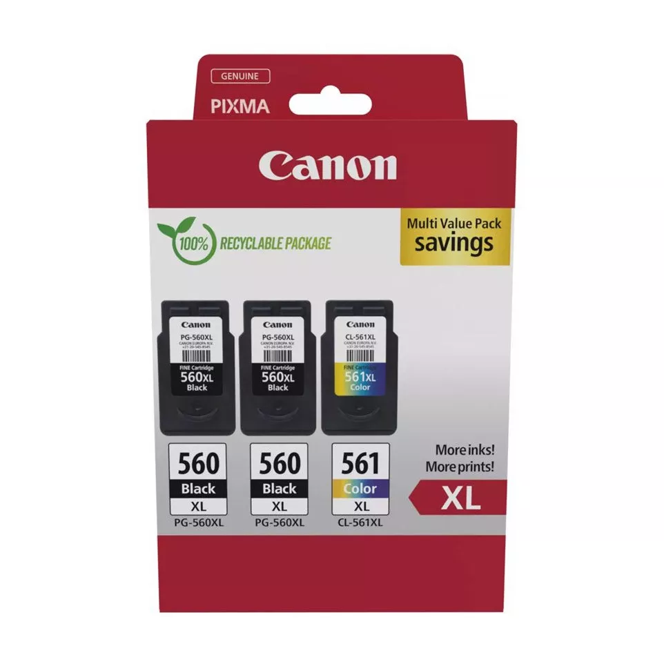 Canon cartouche d'encre 2 x PG-560XL...