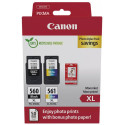 Canon PG-560XL Black and CL-561XL Colour Ink Cartridges with Photo Paper Value Pack 3712C008