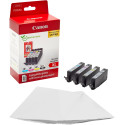 Canon Original XL Photo Value Pack CLI-581XL 4 Colors 520 Photos OEM 2052C006 Ink Cartridge Set