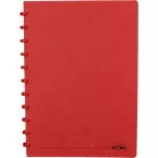 Atoma A4 Notebook 144 Pages 5mm Grid Red Card Cover