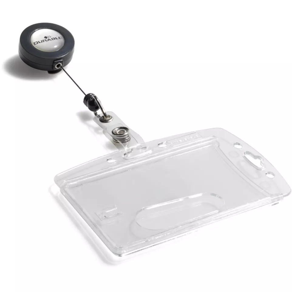 PQ10 Plastic Name Badge Holder Length...