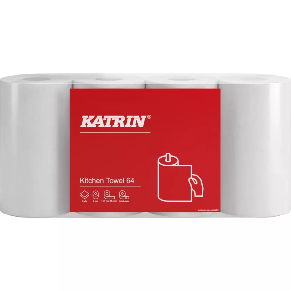 Katrin Paper Kitchen Towels 2 Ply 64...