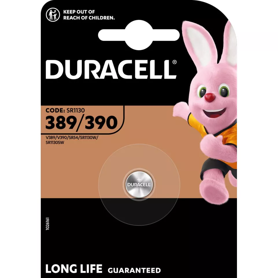 Duracell pile bouton 389/390, sous...