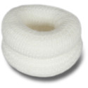 Fixfirst vingerbobs, textiel, wit, pak van 5 stuks