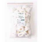 Fixfirst White Textile Finger Cots, Pack of 50 Pieces