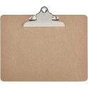 Maul Porte-bloc Classic, en isorel bois, A4 paysage, brun