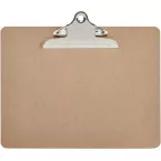 MAUL klemplaat Classic, hardboard karton, A4 liggend, bruin
