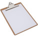 Maul Classic Clipboard, hardboard, A4 portrait, brown