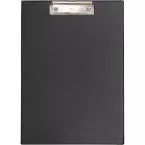 MAUL klemplaat Poly, PP folie, A4 staand, zwart