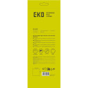 Eko vuilniszakken met trekbandsluiting, 40-60 liter, wit,  1 rol, 12 zakken