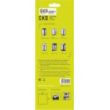 Eko sac à ordures avec cordon, 3-6 litres, blanc, 1 rouleau, 30 sacs
