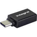 Integral adapter USB-A naar USB-C, pak van 2 stuks