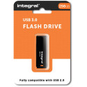Integral USB stick 3.0 Black, 256 GB, zwart