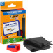 Bic Kids potlood voor whiteboards Multisurface, assorti, etui van 3 stuks + slijper en doek