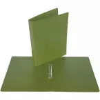 Bronyl Nature ringmap, voor ft A4, uit PP, 2 ringen van 25 mm, kaki groen