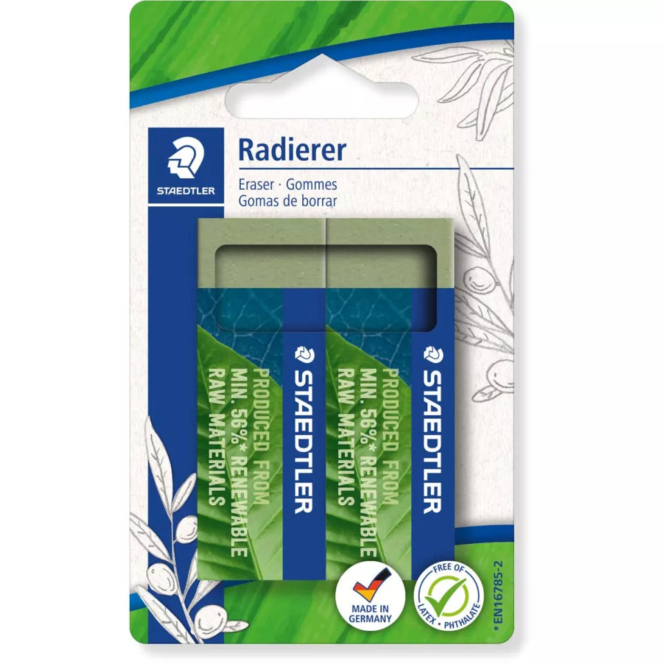Staedtler gomme Eco, vert olive, ft...