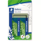 Staedtler Eco Eraser Olive Green 65 x 23 x 13 mm Pack of 2