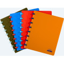 Atoma Nature cahier, ft A5, 144 pages, quadrillé commercial, couleurs assorties