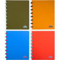 Atoma Nature cahier, ft A5, 144 pages, quadrillé commercial, couleurs assorties