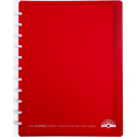 Atoma Eco A4 Plus Notebook 120 Pages 5 mm Grid 6 Dividers 5 Pockets Assorted