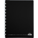 Atoma Eco cahier, ft A4 +, 120 pages, ligné,  6 intercalaires et 5 pochettes, assorti