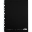 Atoma Eco  schrift, ft A4 +, 120 bladzijden, gelijnd, met 6 tabbladen en 5 showtassen, assorti
