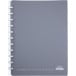 Atoma Eco  schrift, ft A4 +, 120 bladzijden, gelijnd, met 6 tabbladen en 5 showtassen, assorti