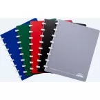 Atoma Eco Notebook A5 144 Pages 5mm Grid Assorted Colours