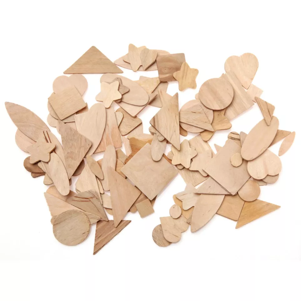 Bouhon mengeling stuk hout, set van...