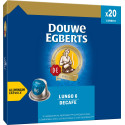 Douwe Egberts Lungo Decaf koffiecapsules, pak van 20 stuks