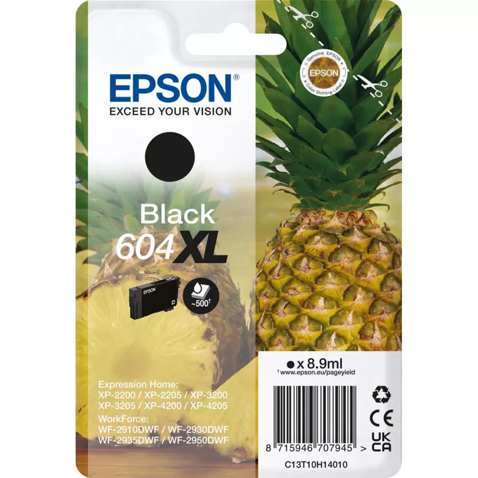 Epson inktcartridge 604 XL, 500...