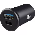 Trust Maxo snelle chargeur de voiture, 38 W, 1 x USB-A et 1 x USB-C