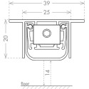 Plinthe automatique CCE ALUWING 3920 1130mm / pce