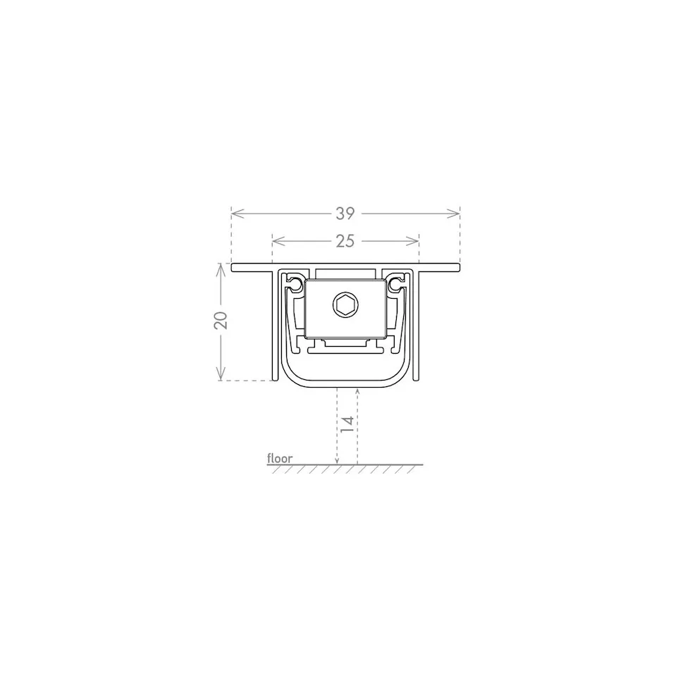 CCE ALUWING 3920 Automatic Skirting...
