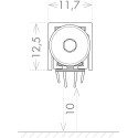 CCE SMALL 1213 Automatic Door Threshold 1130mm / pc