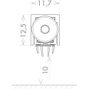 CCE SMALL 1213 Automatic Door Threshold 830mm per piece