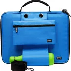 Yaka sac informatique pour ordinateurs portables de 15,6 pouces, bleu