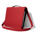 Yaka mappendrager, rood leder