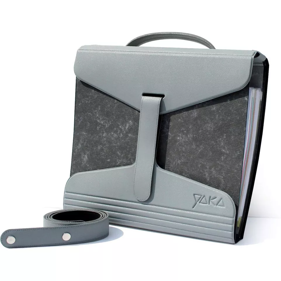Yaka porte-classeur, gris