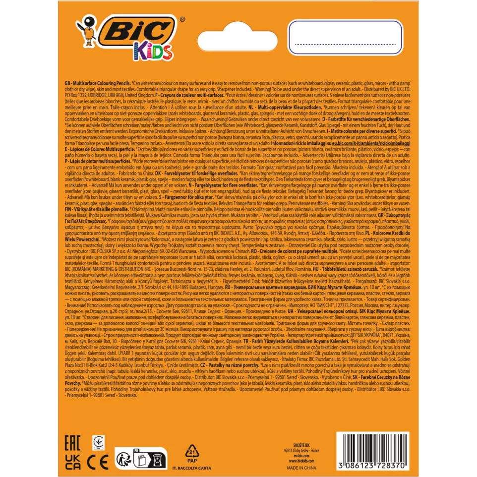 Bic Kids kleurpotlood Multisurface,...