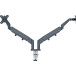 Leitz Ergo Space Saving Dual Monitor Arm Grey