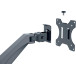 Leitz Ergo Space Saving Dual Monitor Arm Grey
