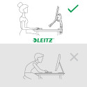 Leitz Ergo Space Saving Dual Monitor Arm Grey