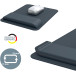 Leitz Ergo Mouse Pad with Height Adjustable Wrist Rest Dark Grey