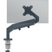 Leitz Ergo ruimtebesparende monitorarm, enkel, grijs